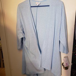 Lularoe bnwt Lindsay Kimono medium baby blue